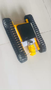 Bộ Kit lắp ráp xe tăng mini rất mạnh gồm motor bánh xích bánh xe và các phụ kiện dùng DIY học tập Stem Steam - HM0353