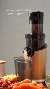 ECOHOME NEW SLOW JUICER ESJ 999 ESJ-999 LOW WATT GARANSI RESMI