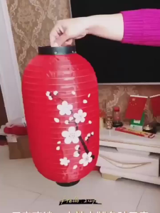 Panduan Membeli Lampion Kain Sablon 25x45 cm Capsule Meihwa Japan