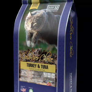 GoldRiver Choice Sterilised 30 Cat Food/ Super Premium Cat Food/ SUCI Certified/ Turkey & Tuna Formula/ Sterilised