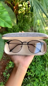 OKULARY D3 Kacamata Photocromic 2 In 1 anti radiasi wanita pria kacamata bingkai Titanium