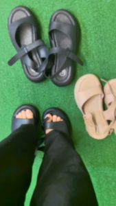 Sandal Gunung Platform Korea Jelly Import Tali Belakang Sandal Selop Wanita Karet Terbaru 2024