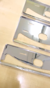 JDM Japan Style Silver Chrome Plate Number Holder Vehicle Cover For Perodua Proton Honda Toyota Nissan