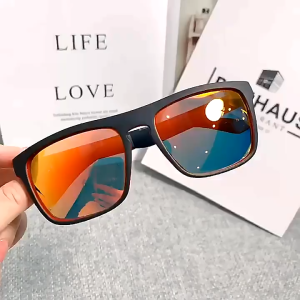 TRENDY Kacamata Polarized UV 400 Kacamata Aviation Kacamata Sepeda Gowes Outdoor Cycling Glasses D731