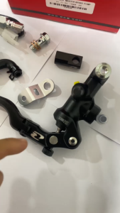 MASTER REM RCB S1 BLACK 14MM MASTER BRAKE PUMP RCB S1 BLACK FORGED/SILVER 14MM