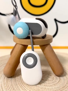 Pet Toy Car With Remote Control Cat Interactive Toy USB Charging Chasing Electric Automatic Moving Car Cat Toy Feather Kitten Pet Supplies Indoor Pet Toys Mainan Kucing Kereta Pintar Bola Bergolek Mainan Interaktif Kucing Electick