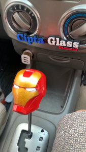 Tongkat Perseneling Mobil Karakter IRONMAN Shift Knob Tuas Gigi Gear Sticks Manual Universal