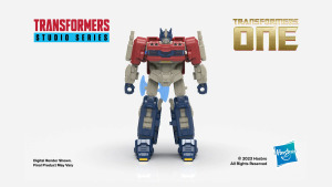 Transformers Toys Studio Series Deluxe Transformers: One 112 Optimus Prime 4.5-inch Converting Action Figure 8+