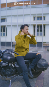 Coop Design - Axton Jaket Canvas Pria