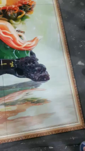 Tranh gạch 3d ốp tường bóng kính - XVXV64