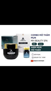 [CHÍNH HÃNG] Kem mụn MH Beauty Spa 20gr Kem giảm mụn trứng cá mụn viêm mụn mủ theo phương pháp Spa hiệu quả 100%