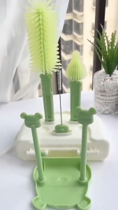 Set Sikat Botol Bayi 8 in 1: Aksesoris Pembersih Bayi