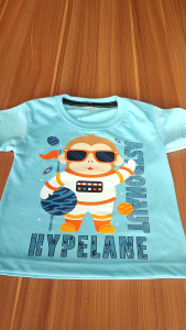 Baju Kaos Distro Anak Laki Laki Karakter Kartun Astronot Lucu Import 1 - 10 Tahun - Hypelane - DTF2