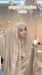 Mukena Wanita Dewasa Mutiara Bahan Adem Terbaru 2025 Premium Silk Velvet