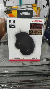 เมาส์เกมมิ้ง ALTEC LANSING OFFICE MOUSE 7444 8MILLION CLICK 6 KEYS + DPI: 800/1200/2400/3200DPI
