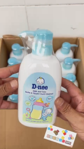 Nước Rửa Bình Sữa Dnee Chai 500ml Organic Nước Rữa Bình Sữa Núm Ti Rau Củ Quả Chính Hãng Đại Thịnh
