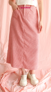 Skirt / Rok Wanita - HEART SKIRT CORDUROY - NAOTEE