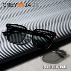 Grey Jack Kacamata Sunglasses Polarized Photocromic 2in1 Lens HD Vision Alumunium Magnesium Fashionable Pria Wanita 7701