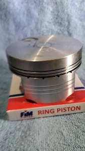 Seher Piston Kit FIM Modifikasi Motor Pin 15 Custom Dome Bahan Mentah ukuran 73-76 mm