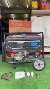 BURKIN เครื่องปั่นไฟ เบนซิน BG-6500E 4จังหวะ / 6500วัตต์ / 13HP (ลานดึงสตาร์ท/กุญแจสตาร์ท) - คุณสมบัติของเครื่องปั่นไฟ BURKIN BG-6500E 4จังหวะ