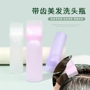 Sisir Pewarna Rambut Otomatis Bottle Botol Pewarna Instan Hair Botol Cat Sisir Krim Rambut Alat Penataan Rambut Salon Semir Mewarnai Rambut Praktis Perawatan Rambut Portable