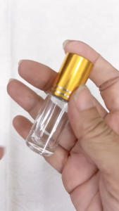 ขวดลูกกลิ้ง 5 มล สีเงินกับ สีทอง ใส่น้ำหอม ใส่น้ำมัน