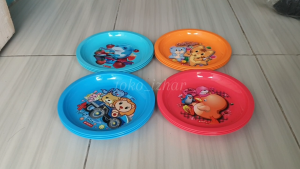 Emily Plate 03 MW-53 Lion Star Piring Makan Anak Plastik Tempat Makan