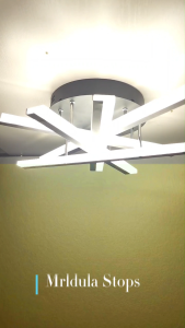 Crossed Line Shape Semi Flush Mount LED Ceiling Lamp Aluminum Modern Simplicity Living Room Lighting Fixture Light