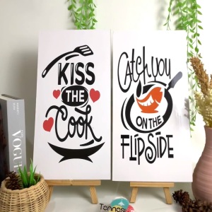TENNESY HIASAN DINDING DAPUR QUOTES KITCHEN 20x40CM WALL DECOR PAJANGAN KAYU POSTER DEKORASI DINDING DAPUR KAMAR RUMAH