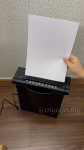 Electric Auto A4 Paper Shredder A4 Paper Cutter A4 Cutting Machine Electric Shredder Auto Paper Shredder Home Office Wastebasket Desktop Bin