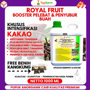 Pupuk Topafarm / Pupuk Booster Khusus Kakao / Pupuk Booster Kakao / Pupuk Booster Tanaman Kakao / Pupuk Khusus Tanaman Kakao / Pupuk Cair Pelebat Buah Kakao / Pupuk Kakao Terbaik