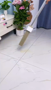 ใหม่ดูดซับ Wringer Mop แบนกระเบื้องทำความสะอาดในครัวเรือนฟรีมือซักผ้า Balai ทำความสะอาดน้ำ Collodion บีบ Mopping