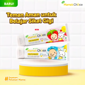 Mamas Choice Pasta Gigi Baby Kids Toothpaste Mama Perlengkapan Sikat Gigi Odol Anak Bayi Halal BPOM