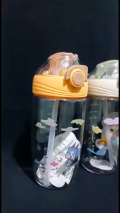 BOTOL MINUM SELIYA BOTOL MINUM ANAK-ANAK DENGAN ANEKA KARAKTER LUCU KAPASITAS 450ML BPA FREE