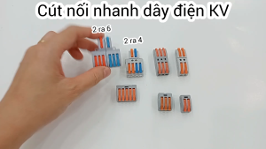 Combo 5 Cút nối điện nhanh KV774 không cần kiềm bấm các loại KV-412 KV-413 KV-415 KV-212 (SPL-2). KV-313 (SPL-3) SPL-42 SPL-62 KV-212 KV-313