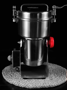 SKYLUX Stainless Steel Electric Grain Grinder Mill 800G Large Capacity Safety Upgraded High-speed Spice Herb Grinder Commercial Superfine Powder Machine Dry Cereals Grinder