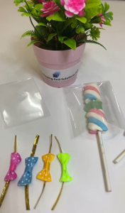 100pcs Paper Lollipop stick Cake Pop Candy Stick Batang Lollipop OPP plastic Lollipop Cakepops Plastic Bag