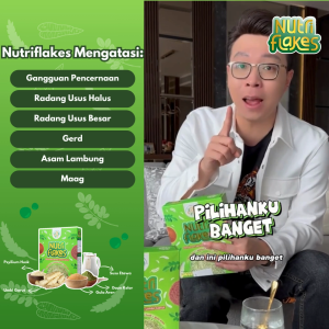 Nutriflakes Sereal Diet Solusi Maag dan Asam Lambung