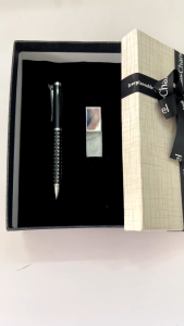 Bộ quà tặng bút ký cao cấp và USB bộ quà tặng bạn trai quà sinh nhật quà tặng xếp và đồng nghiệp nam