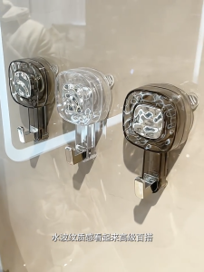 ตะขอสูญญากาศ สวยติดแน่น ติดผนังได้แบบไร้กาว หมุนเพิ่มความแน่น ไม่ทิ้งคราบกาว ไร้รอยเปื้อน ย้ายที่ได้