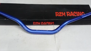 แฮนด์28มิล  สีน้ำเงิน แฮนด์อ้วนสำหรับรถมอเตอร์ไซต์ทุกรุ่น สีเทาเเบรนด์เเท้ Spyker H36