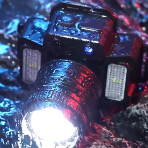 Headlamp Senter Kepala LED Super Terang 5 Mode Dengan Sensor Gerak Lampu Kepala F-T51 USB PowerBank