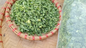 1kg hành lá xanh sấy lạnh khô