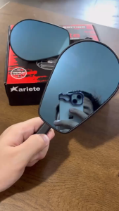 ARIETE SIDEMIRROR H07 CARBON FIBRE - BLUE LENS