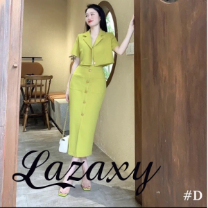 Set Váy Bút Chì Thiết Kế Sang Trọng Phù Hợp Dự Tiệc Dạo Phố Chất Vải Lien Gân XuongMaySonTung