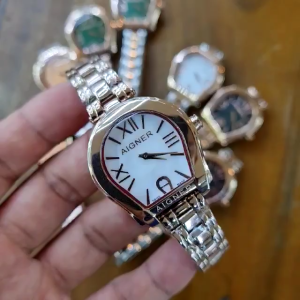 [Promo] Jam Tangan Wanita Aigner Varese Stainless Steel Strap Original Garansi 2 Tahun [✔COD][100% Authentic]