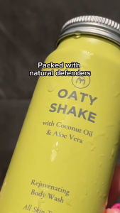 Coconut Matter OATY Shake Rejuvenating Body Wash Concentrate 60g - Coconut Oil Citrus & Vitamin Rich Moisturizing Travel-Friendly pH Balanced