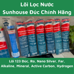 (SP Mới) Bộ 10 Lõi Lọc Nước Sunhouse Dùng Cho Các Model 10 Lõi SHR76210CK SHA8692K SHA88117KV SHA76213CK-S SHA88510K SHA88113K SHA76216CK ...
