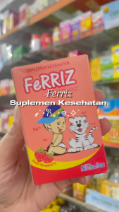 FERRIZ DROP / SUPLEMEN UNTUK MEMENUHI KEBUTUHAN ZAT BESI UNTUK BAYI /DAYA TAHAN TUBUH