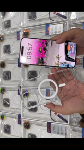 [Hiển thị vòng sạc ] Ốp lưng trong suốt WIWU Clear Case Pro cho iPhone 13  14  15 Pro Max  chống ố vàng